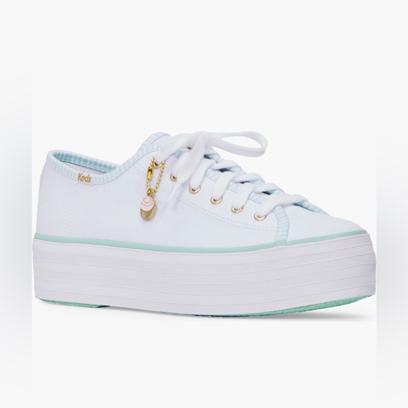 NEW Magnolia Bakery x Keds Platform Sneakers - Picture 1 of 16